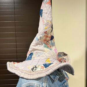 Patchwork Quilted Witch Hat